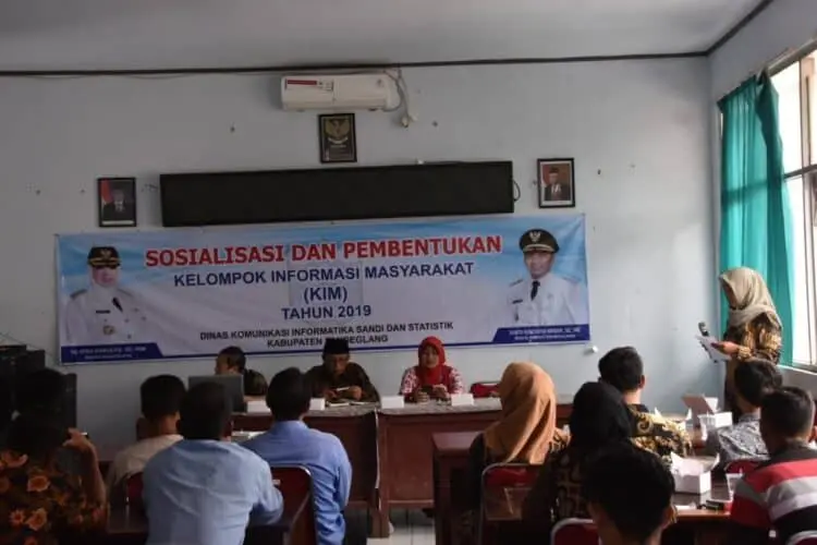 Diskomsantik Pandeglang “Saba” Desa Sosialisasi dan Bentuk KIM