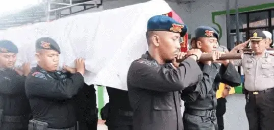Gugur di Sulteng, Dimakamkan di Pandeglang Bharatu M Saepul Berlangsung Haru