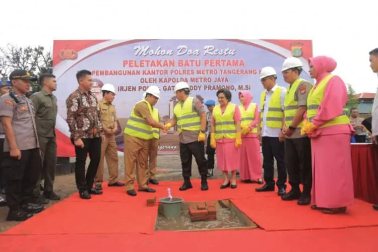 Pemkot Beri Bantuan Rp 50 Miliar Untuk Bangun Gedung Polres Metro Tangerang Kota