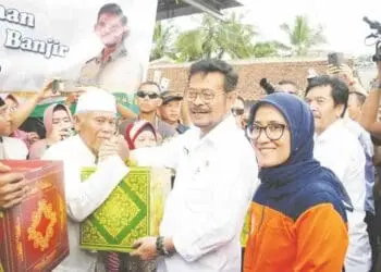 865 Hektar Lahan Persawahan di Lebak Rusak