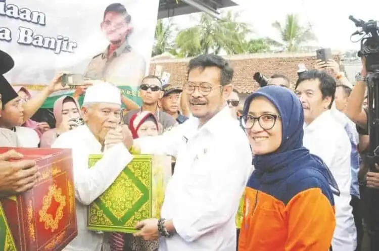865 Hektar Lahan Persawahan di Lebak Rusak