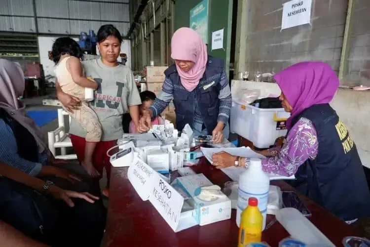 Para Pengungsi Rawan Terkena Penyakit