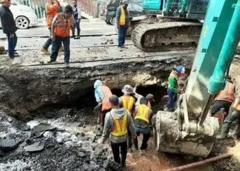 PDAM Bantah Pipanya Jadi Penyebab Ambles