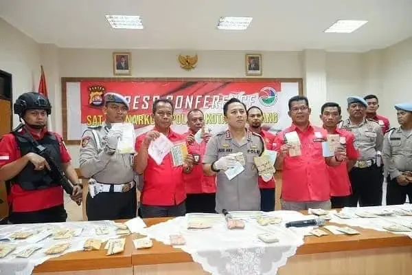 Polresta Tangerang Tangkap 58 Pengedar Narkoba