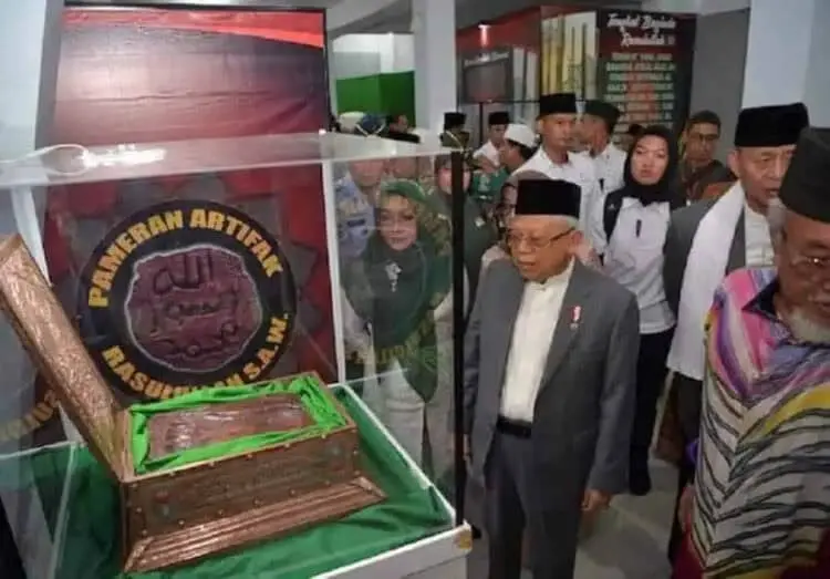 Artefak Rasulullah Dipamerkan di Banten Lama