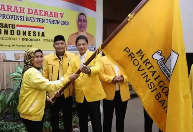 Tatu Kembali Pimpin Golkar Banten