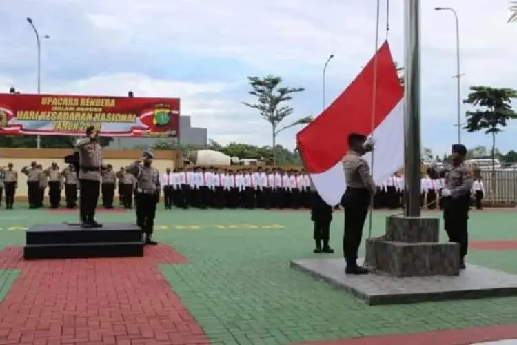 Pimpin Upacara HKN, Kapolres Tangsel Ingatkan Kewaspadaan Ancaman Teroris