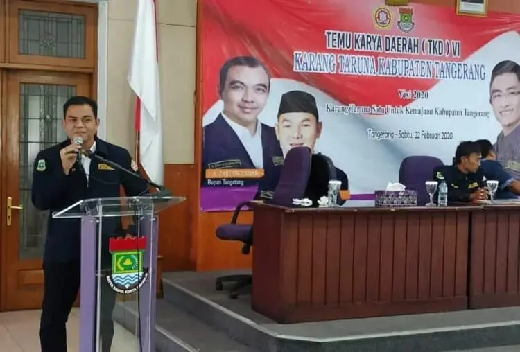 Muhamad Hasan Pimpin Karang Taruna Kabupaten Tangerang