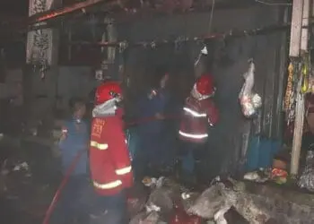 Ruko Sembako di Baros Ludes Terbakar