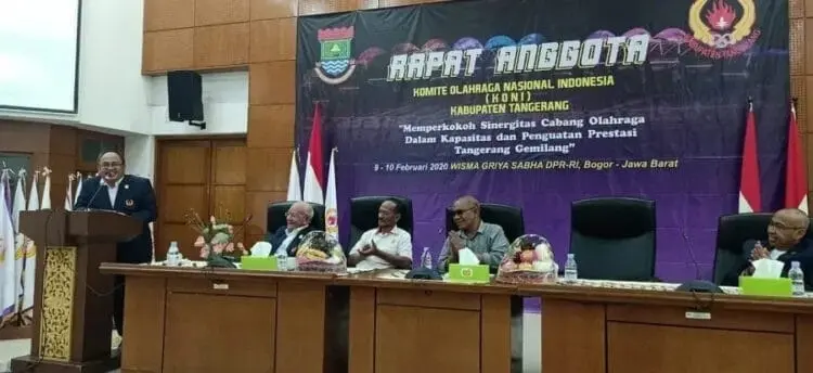 KONI Kabupaten Tangerang Verifikasi Cabor