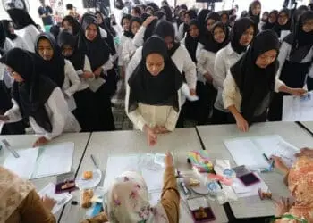 Hari Pertama Tes CPNS, Lima Peserta Tak Hadir