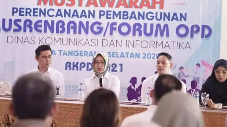 Walikota Airin Minta Diskominfo Evaluasi RPJMD