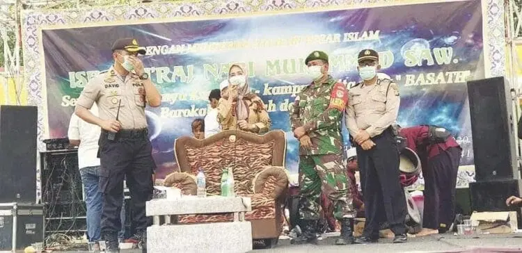 Muspika Tigaraksa Bubarkan Kegiatan PHBI