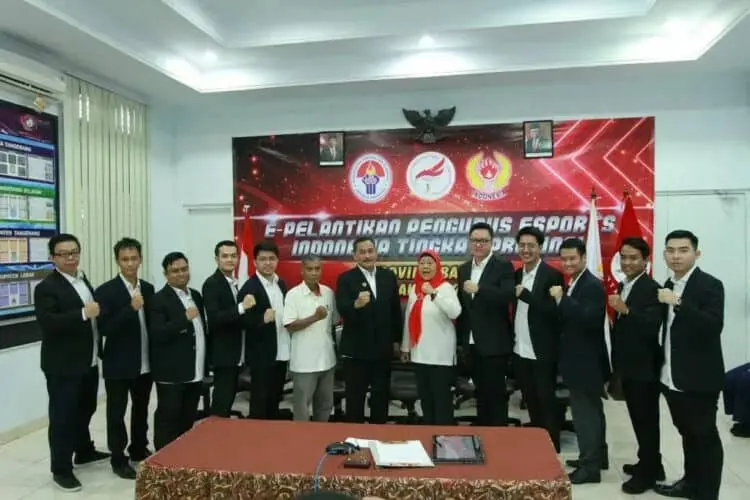 Pengurus Esports Banten Dilantik Secara Online