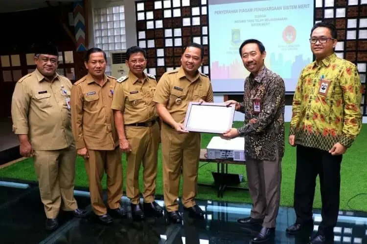 Pemkot Tangerang Diganjar Penghargaan Sistem Merit dari KASN