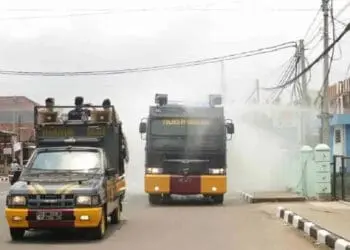 Penyemprotan Disinfektan Terus Digencarkan