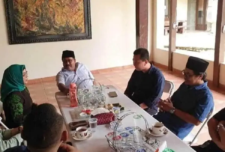Tiga Bacalon Wali Kota Tangsel Sowan ke Rano Karno
