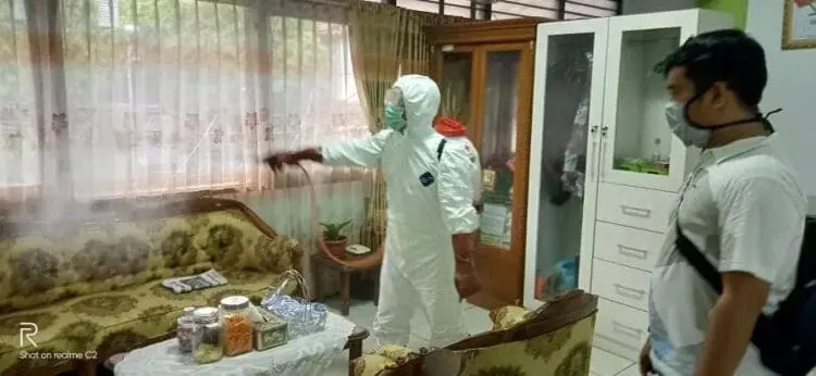 Gubernur WH Minta Dinkes se-Banten Lakukan Penyemprotan Disinfektan