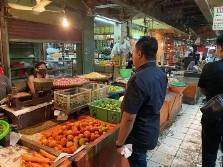 Jaga Kondusifitas, Polres Metro Tangerang Kota Sidak Pasar
