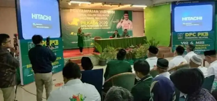 Enam Bacalon Adu Visi Misi di PKB Tangsel