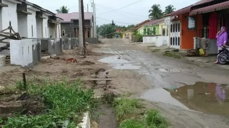 Drainase Buruk Sejumlah Pemukiman Baru Kebanjiran
