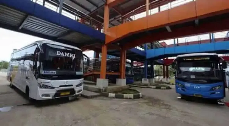 Dampak Covid-19, Terminal Pondok Cabe Sepi Penumpang