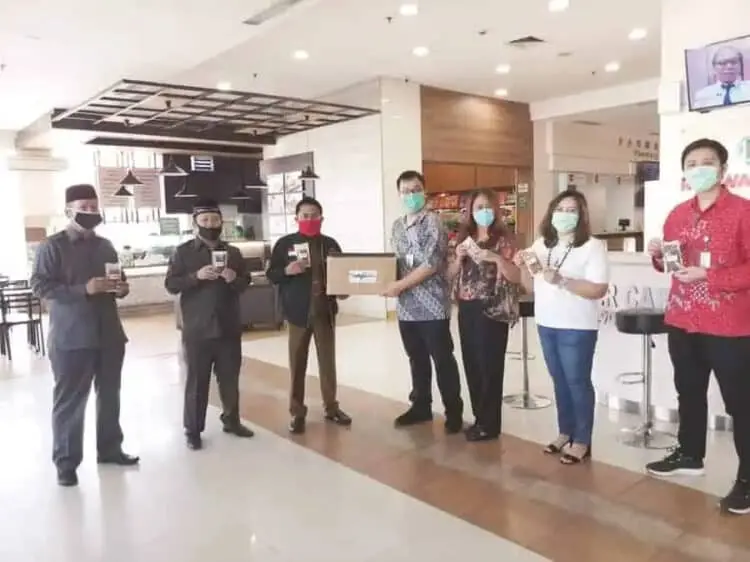 DPRD Kota Tangerang Sumbang Obat Herbal ke Dua Rumah Sakit