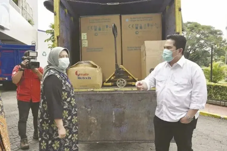 Peduli Wabah Corona, RIB Serahkan Donasi ke Kementerian BUMN