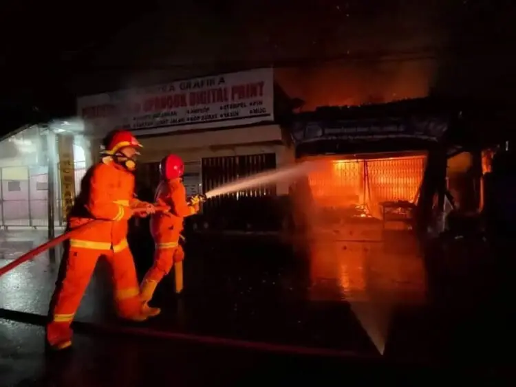 Ruko di Cimone Terbakar, Tiga Wanita Muda Tewas