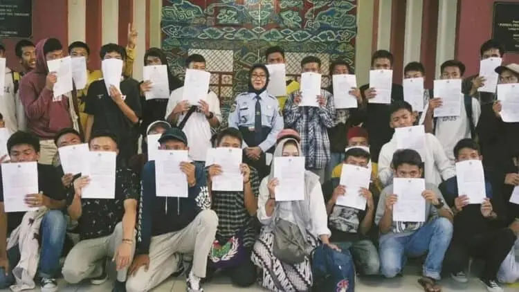 48 Napi LPKA Kelas 1 A Tangerang Bebas Lebih Cepat