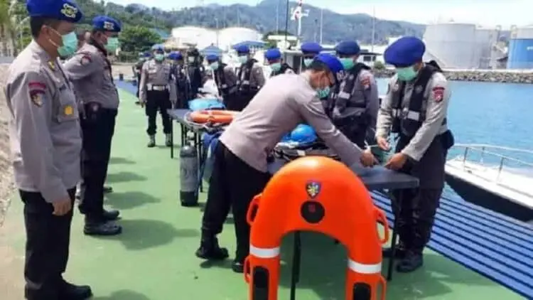 Antisipasi Penyerbaran Corona, Polda Banten Sisir Perairan Laut
