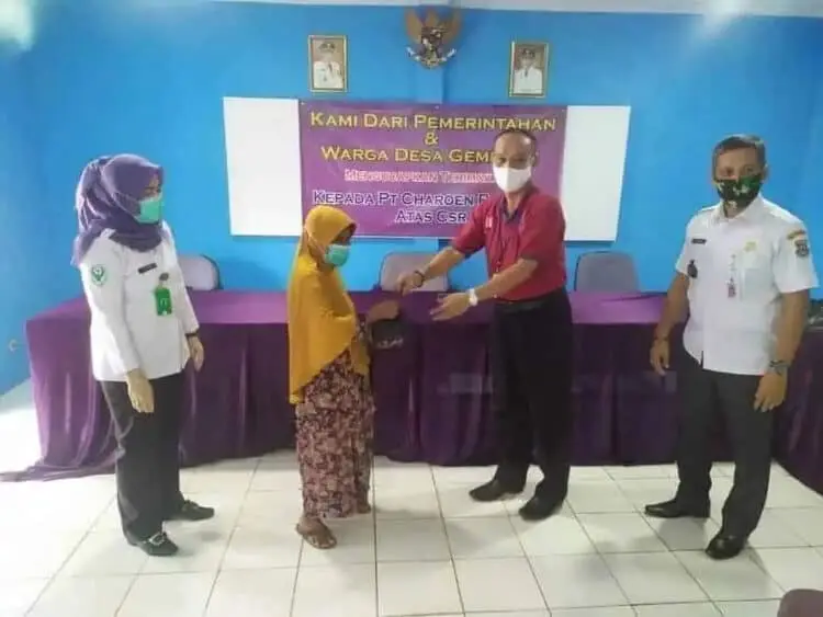 PT. CPF Balaraja Sumbang 2,5 Ton Telur Ayam