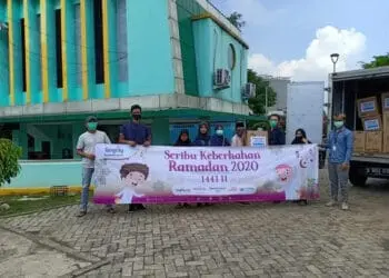Belasan Rumah Yatim dan Dhuafa di Tangerang Terima Bantuan