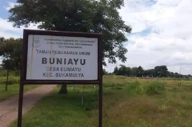 Pemkab Tangerang jadikan TPU Buni Ayu Khusus Bagi Korban Covid-19