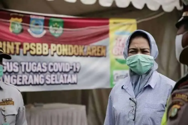 PSBB Tangsel Jilid II Mulai Berlaku, Airin: Sanksi Pelanggar Dipertegas