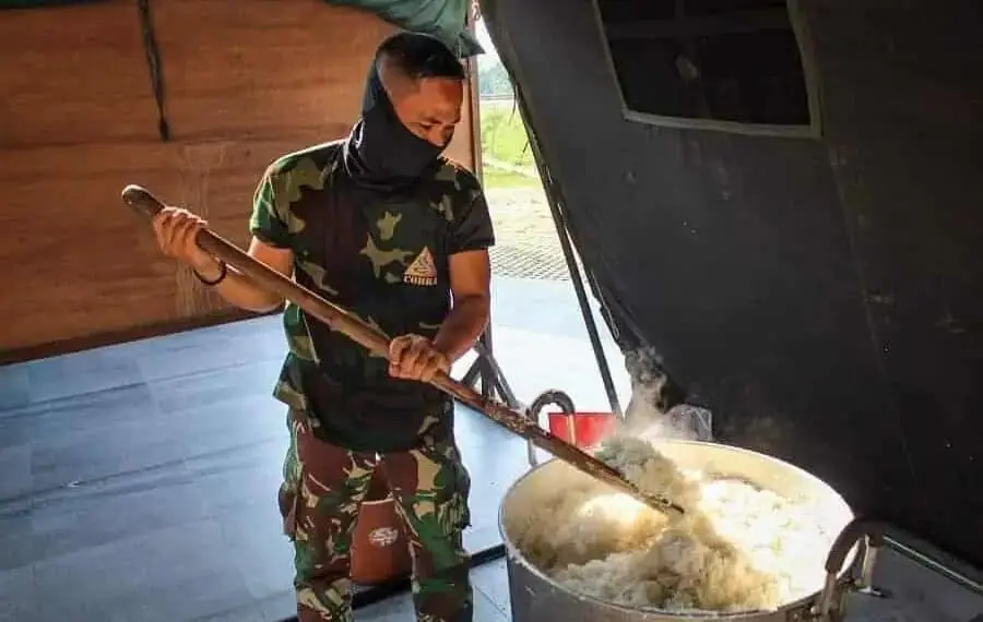 Dapur Umum TNI-Polri dan Pemkot Tangerang