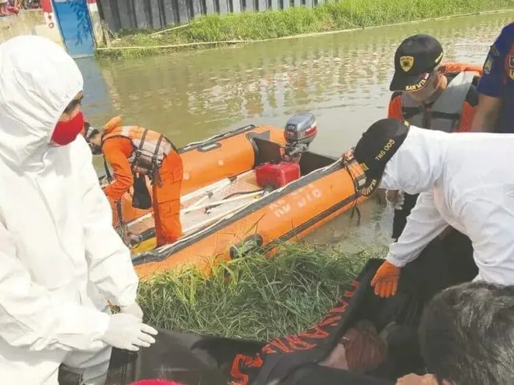 Bocah yang Tenggelam di Kali Ledug Ditemukan Tewas