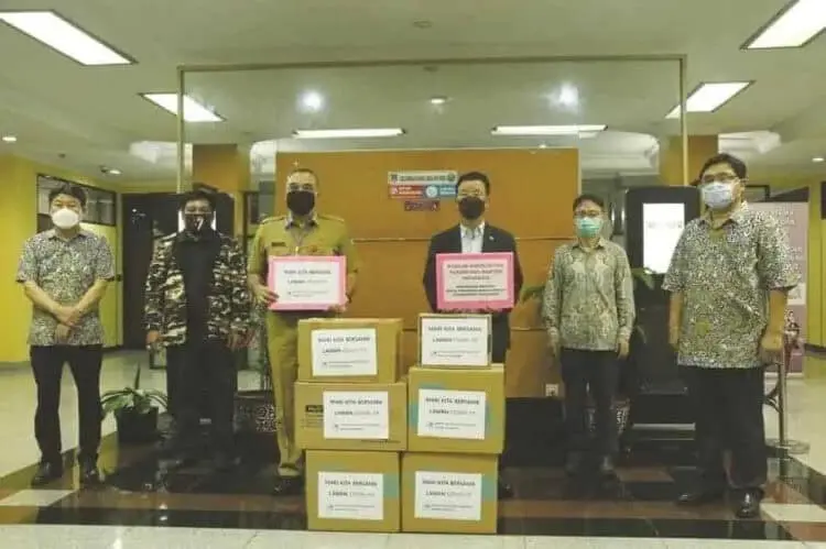 Korean Association Tangerang Beri Bantuan Penanganan Covid-19