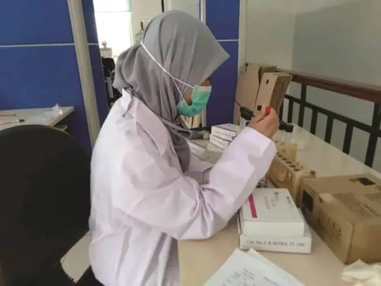 Loka POM Kabupaten Tangerang Sita Produk Makanan Senilai Rp40 Juta