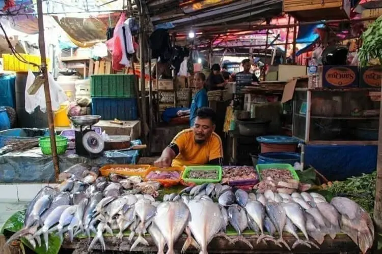 Belanja Online PD Pasar Kota Tangerang Sepi Peminat