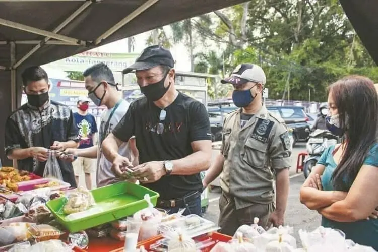 PSBB Jilid II di Kota Tangerang, Patuh Pakai Masker, Tak Disiplin Jaga Jarak