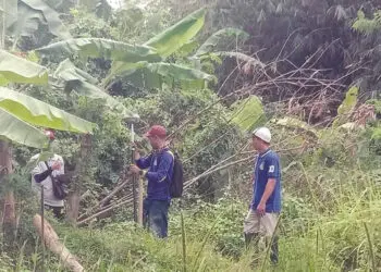 Pengukuran Tanah PTSL di Pasanggarahan Masuk Tahap Akhir