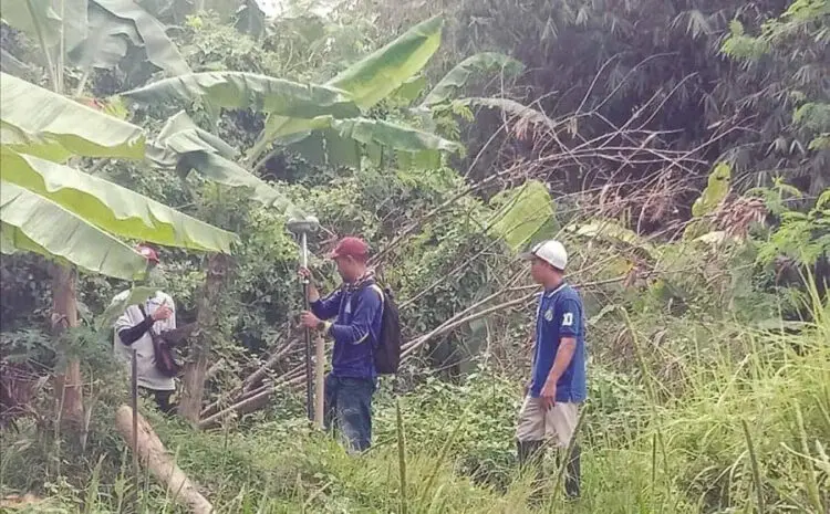 Pengukuran Tanah PTSL di Pasanggarahan Masuk Tahap Akhir