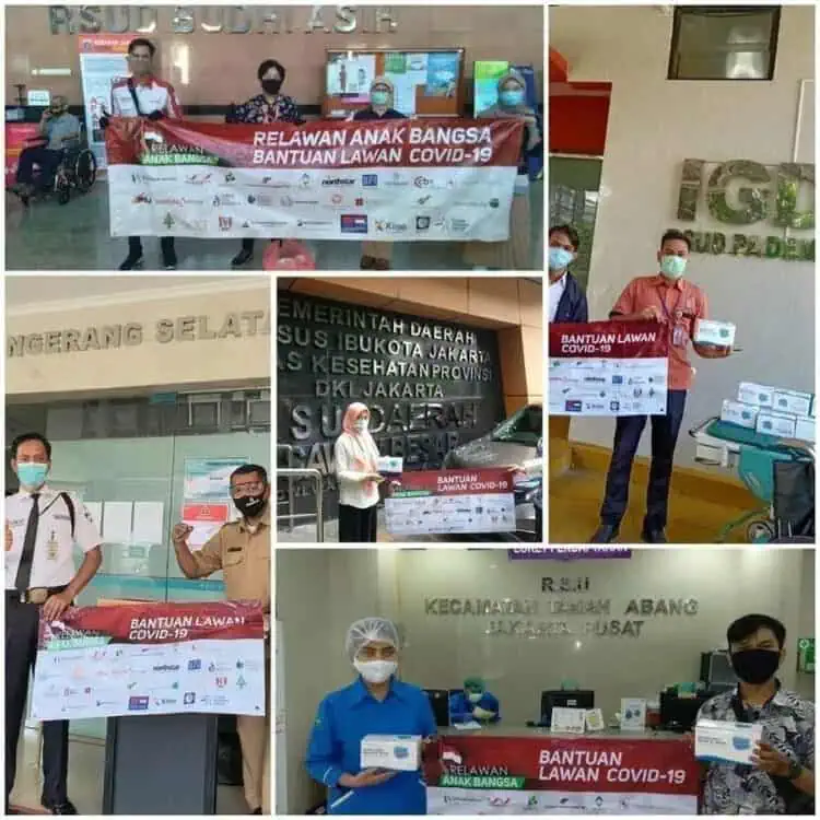 RAB Donasi Puluhan Ribu APD untuk Tenaga Medis