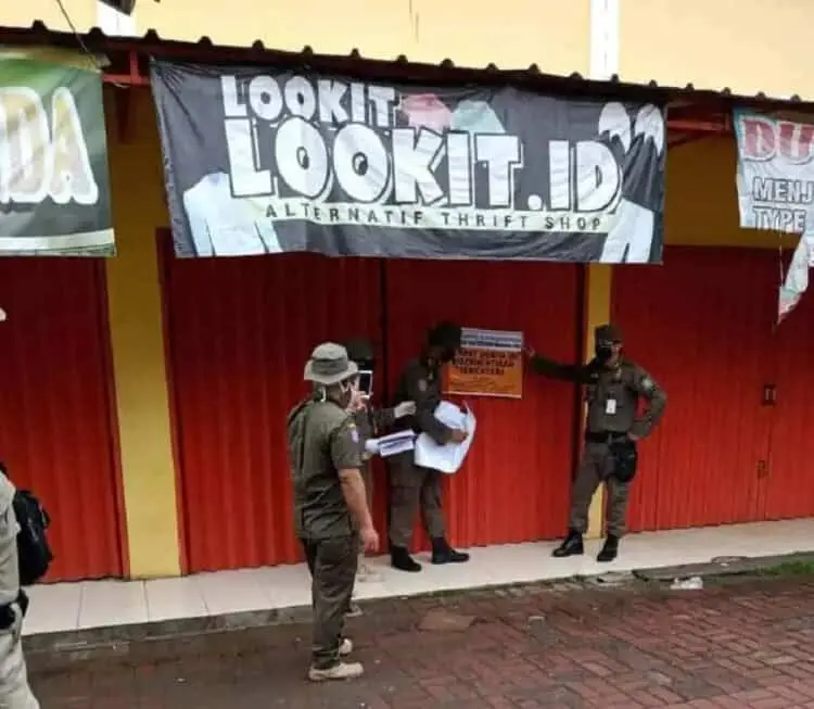 Langgar PSBB, 40 Tempat Usaha di Kota Tangsel Ditutup