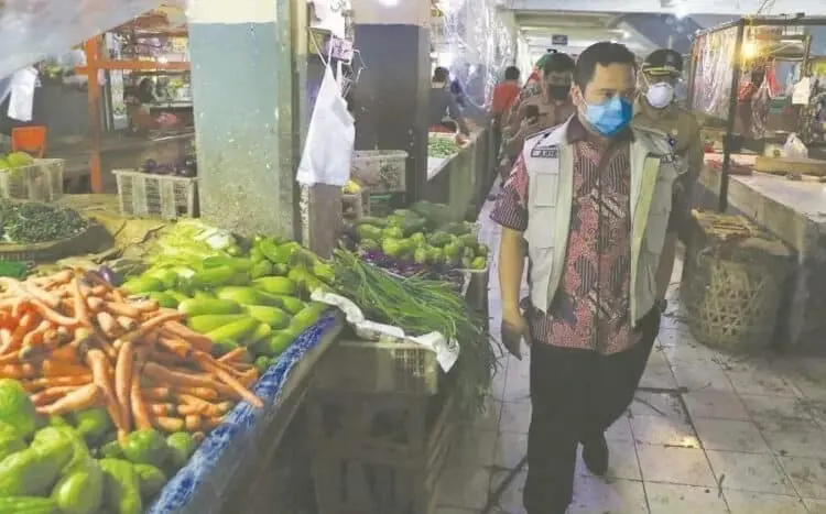 Ada Pedagang dan Pembeli Tak Pakai Masker, Arief: Kalau Bandel, Pasarnya Ditutup Saja