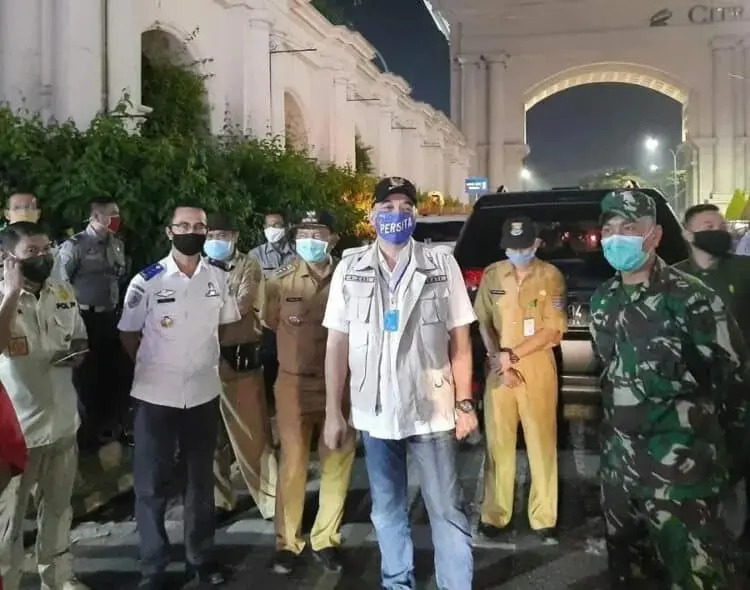 Malam Takbiran, Bupati Zaki Monitoring Check Point
