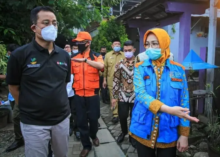 Pembagian Bansos Pusat di Kota Tangsel
