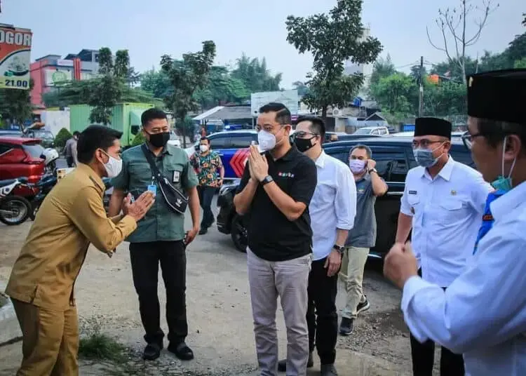 Pembagian Bansos Pusat di Kota Tangsel