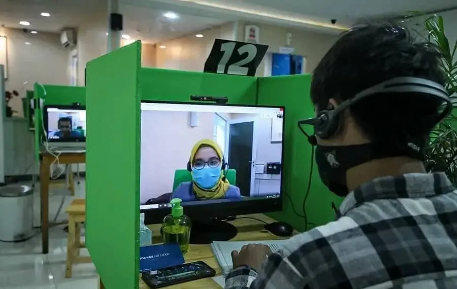 Layanan Tanpa Kontak Fisik
